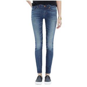 Madewell Skinny Skinny Mid Rise Medium Wash Casual Denim Blue Jeans Size 26